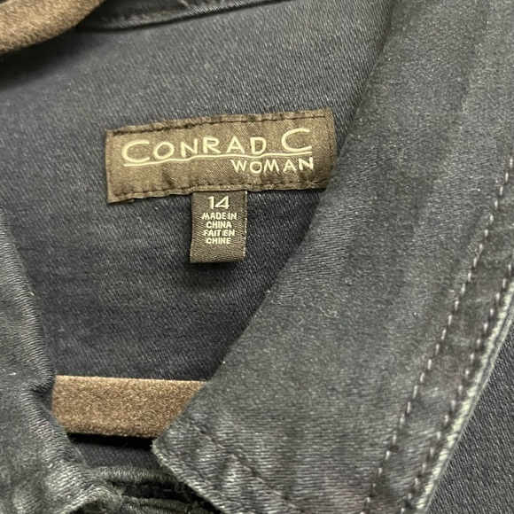 CONRAD C blue Jean vest - Picture 3 of 5